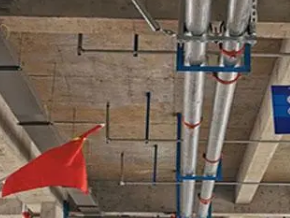 建湖管廊支架的安装方法
